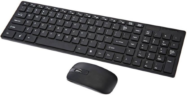 Ultra Thin Fashion Mouse Keyboard Wireless