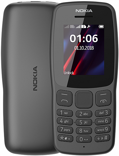 Nokia 106 D/S TA-1114 Grey