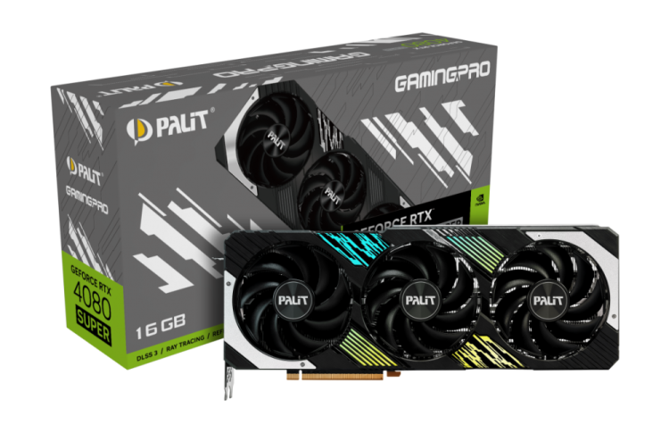 Palit RTX4080 Super GamingPro 16Gb (NED408S019T2-1032A)